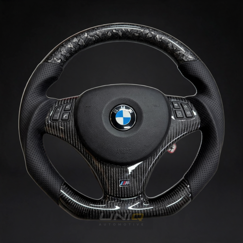 BMW E6X M Style Custom Steering Wheel - carbon fibre