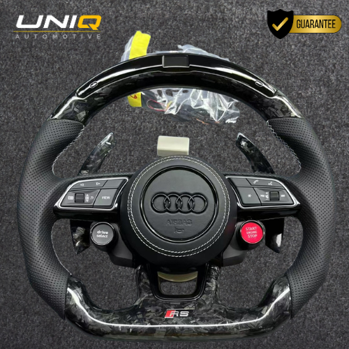 Audi B9/8Y Aggressive Performance Steering Wheel