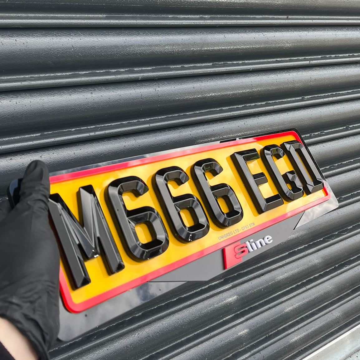 Luxury Custom Number Plate Builder